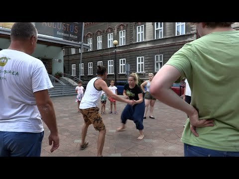 Capoeira na placu